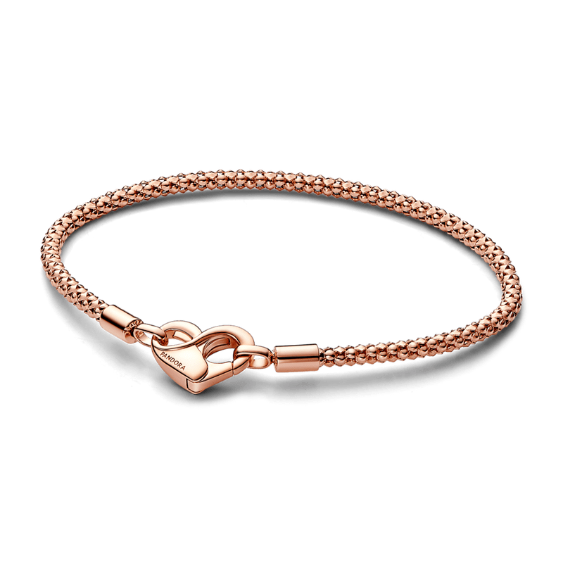 Pulsera Flexible Corazón Anudado