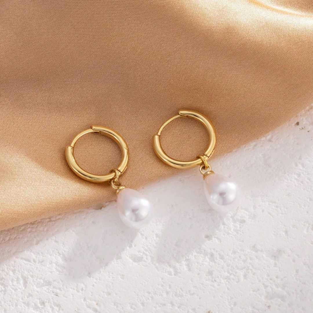 Aretes Hanging Pearl