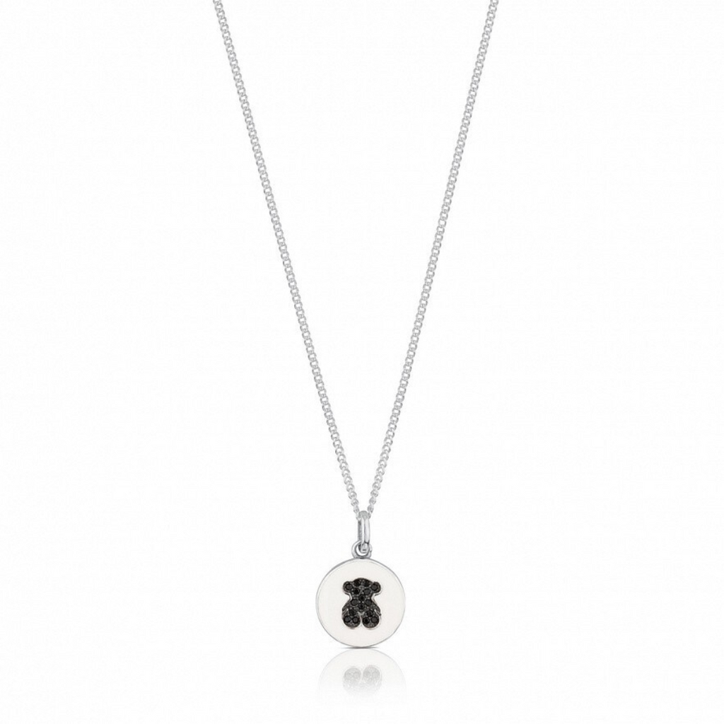 Collar Tous Medalla Blanca