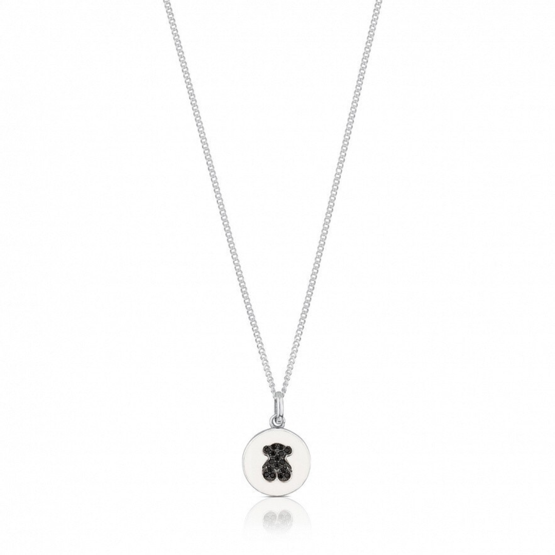 Collar Tous Medalla Blanca