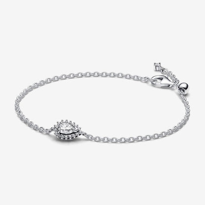 Pulsera Zirconias Pave en Gota