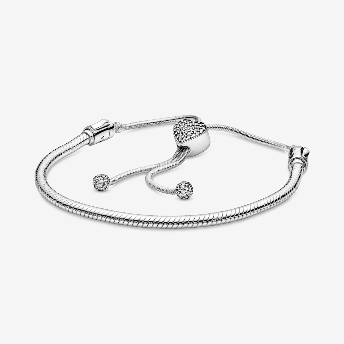 Pulsera Deslizable de Corazón