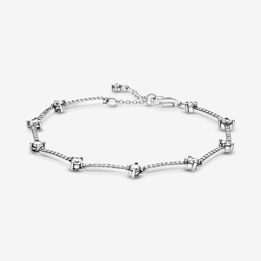 Pulsera de Barras de Pave