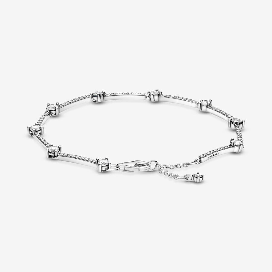 Pulsera de Barras de Pave