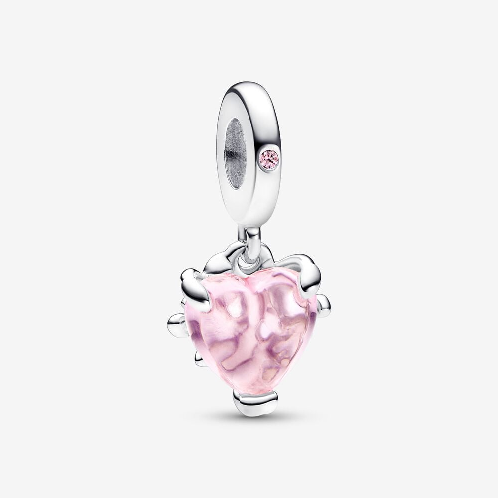 Charm Corazón Rosa