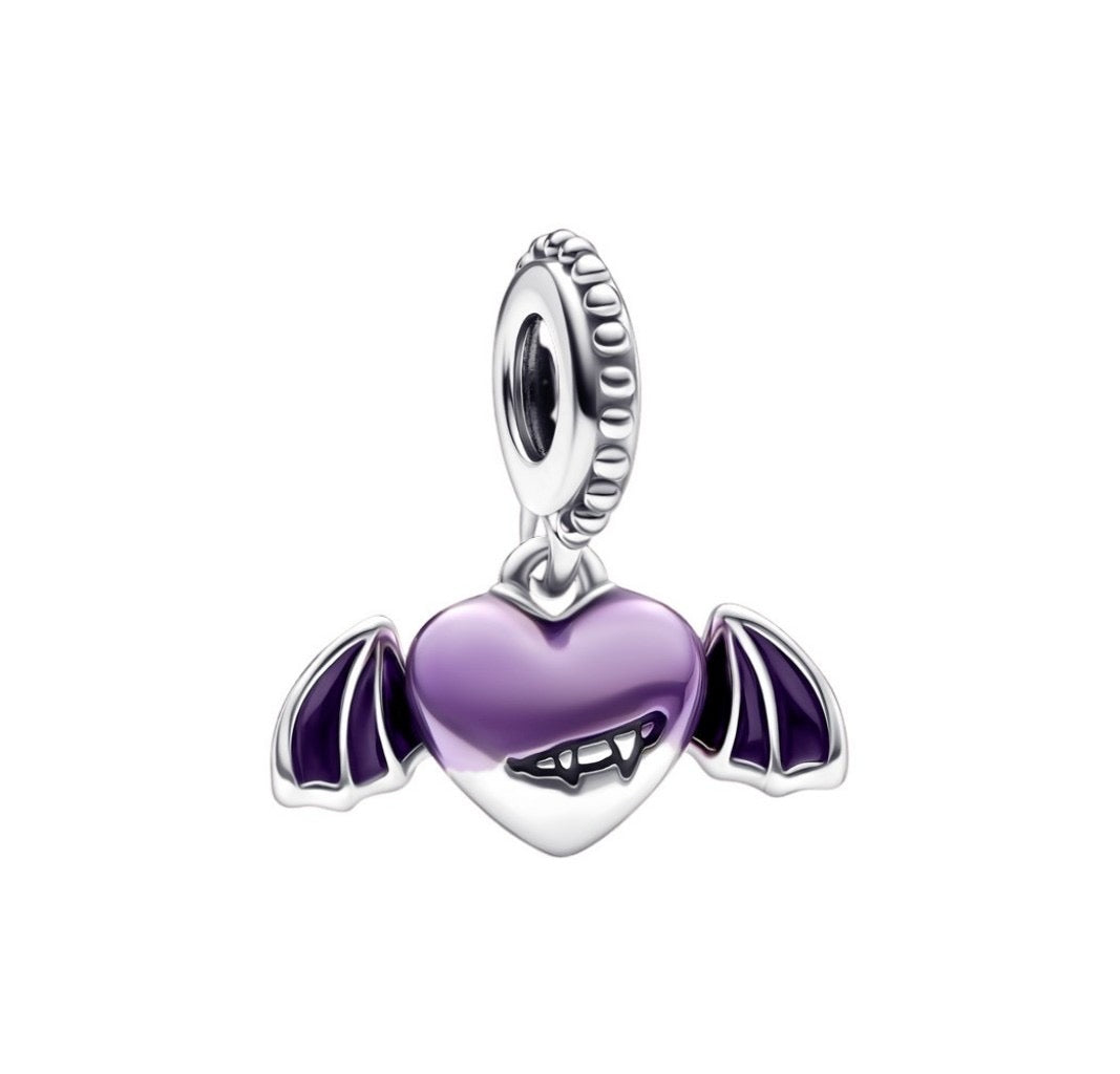 Charm Corazón Vampiro