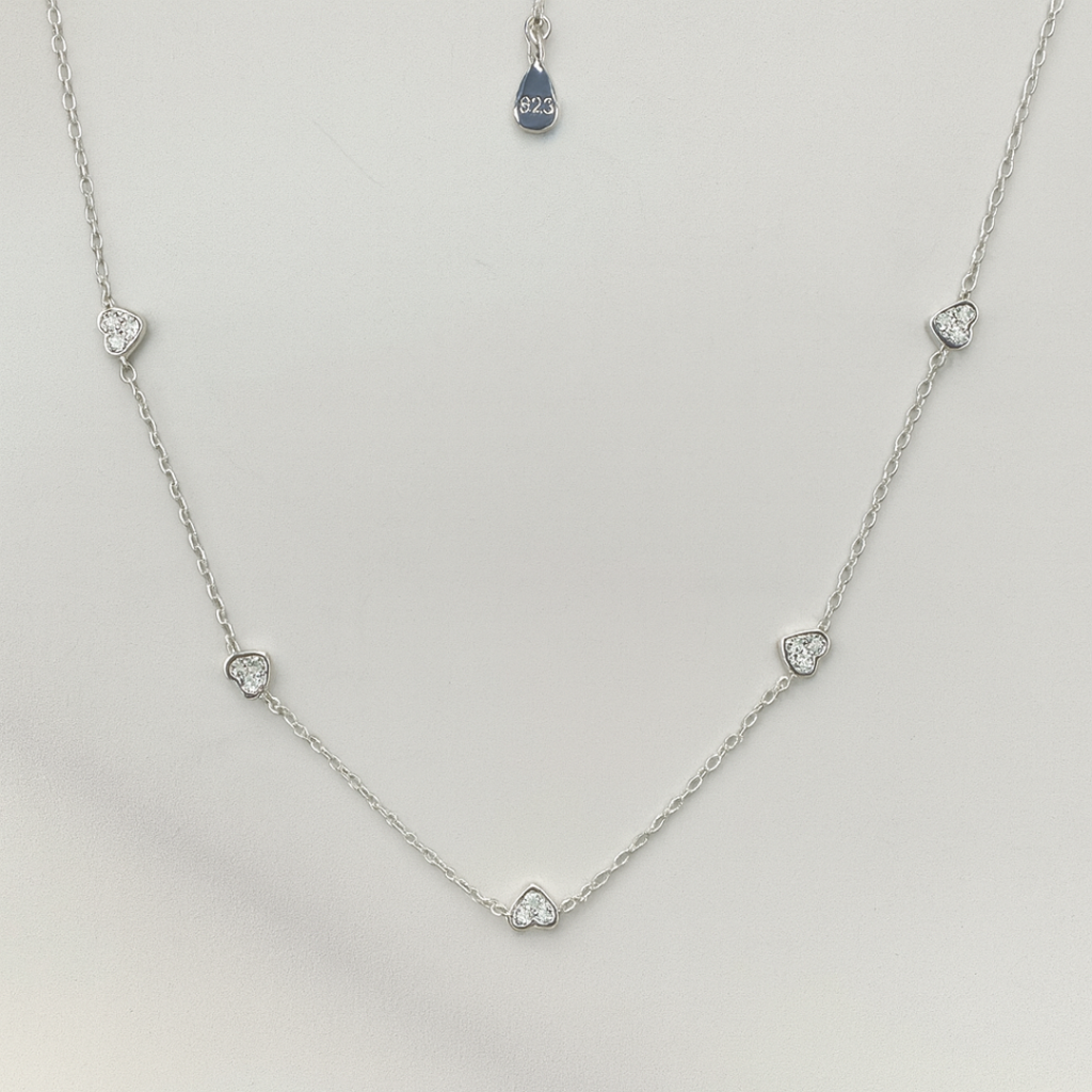 Collar Corazones