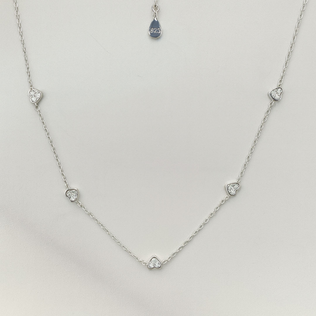 Collar Corazones