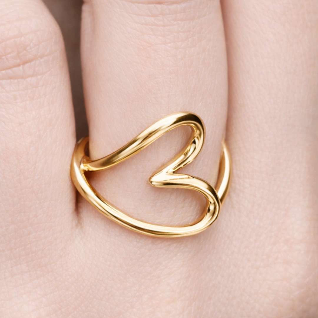 Anillo Silhouette of Heart