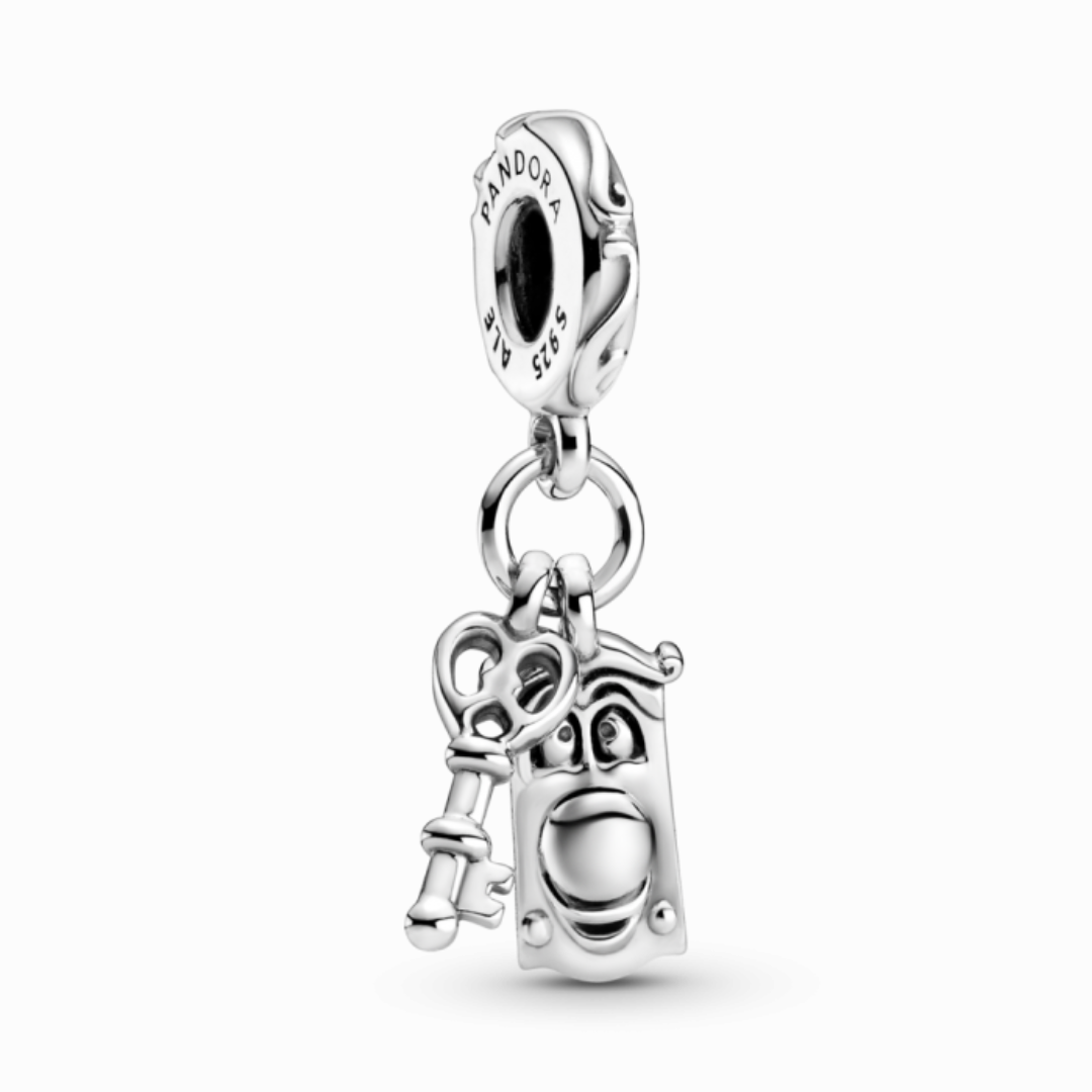Charm Llave y Pomo de Alice
