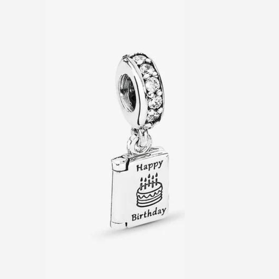 Charm tarjeta de cumpleaños