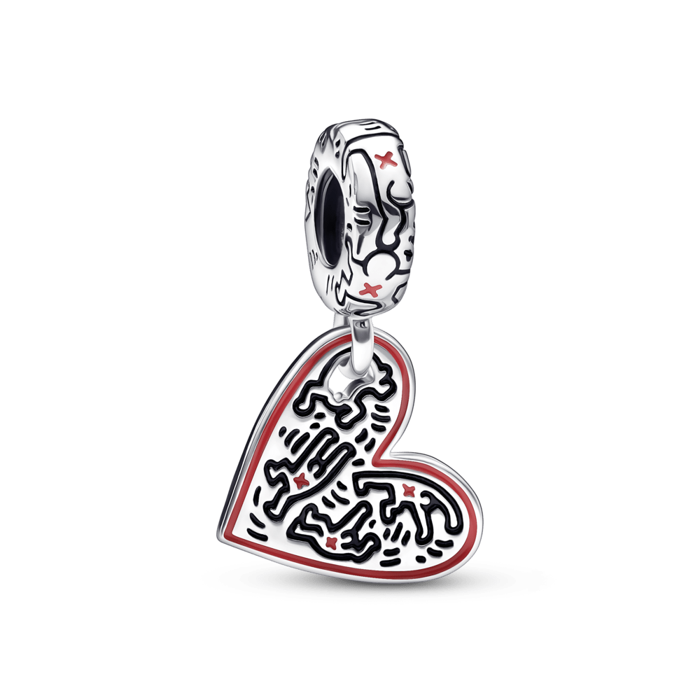 Charm Corazón Keith Haring