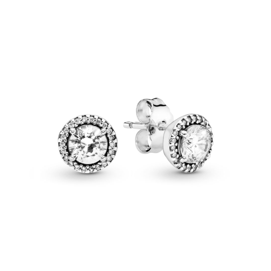 Aretes Clasicos con Zirconia