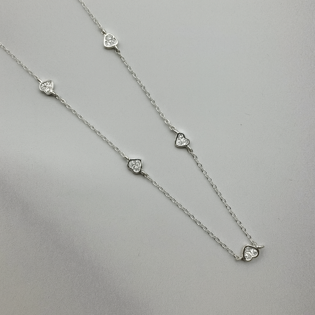 Collar Corazones