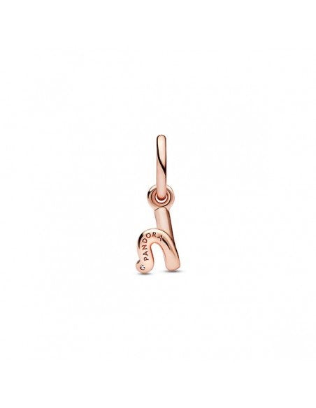Charm Letra H Gold Rose