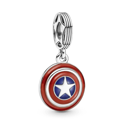 Charm escudo de capitán America