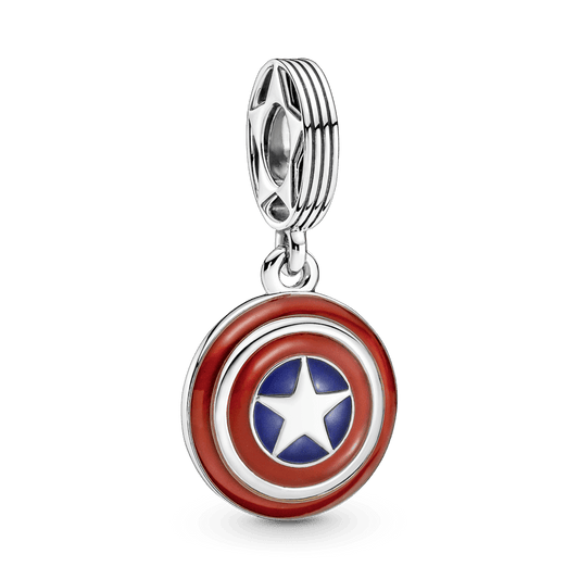 Charm escudo de capitán America