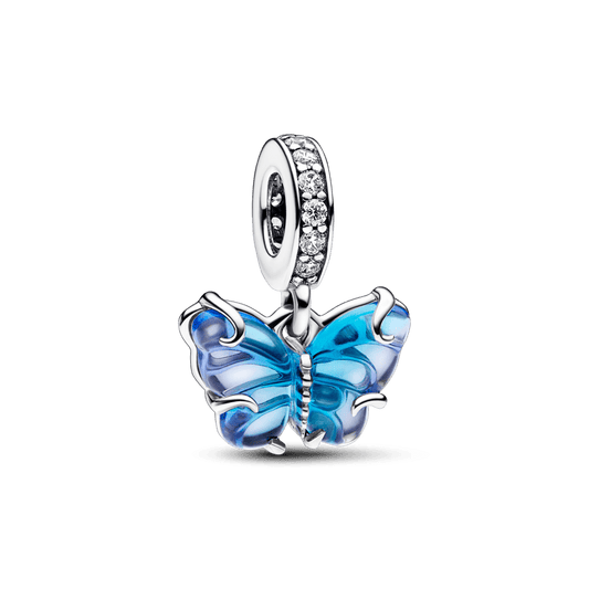 Charm mariposa azul