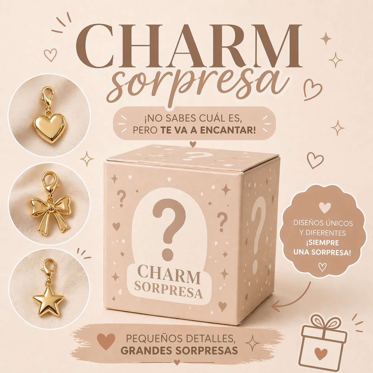 🎁 Charm SORPRESA 🎁 (100% off)