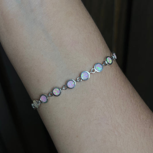 Pulsera Opalo Rosa