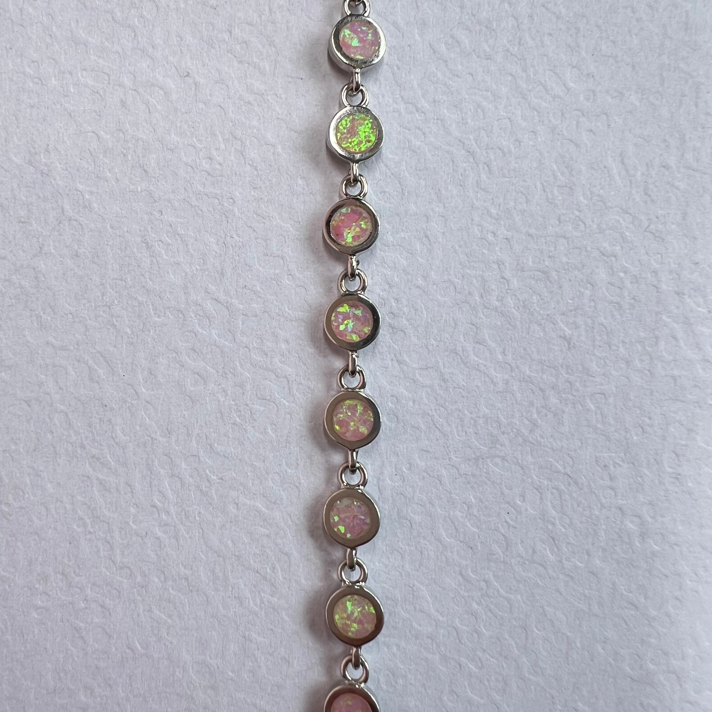 Pulsera Opalo Rosa