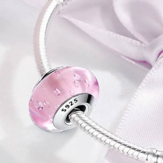 Charm Murano Rosa