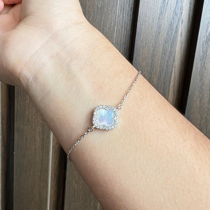 Pulsera Trébol con Zirconias