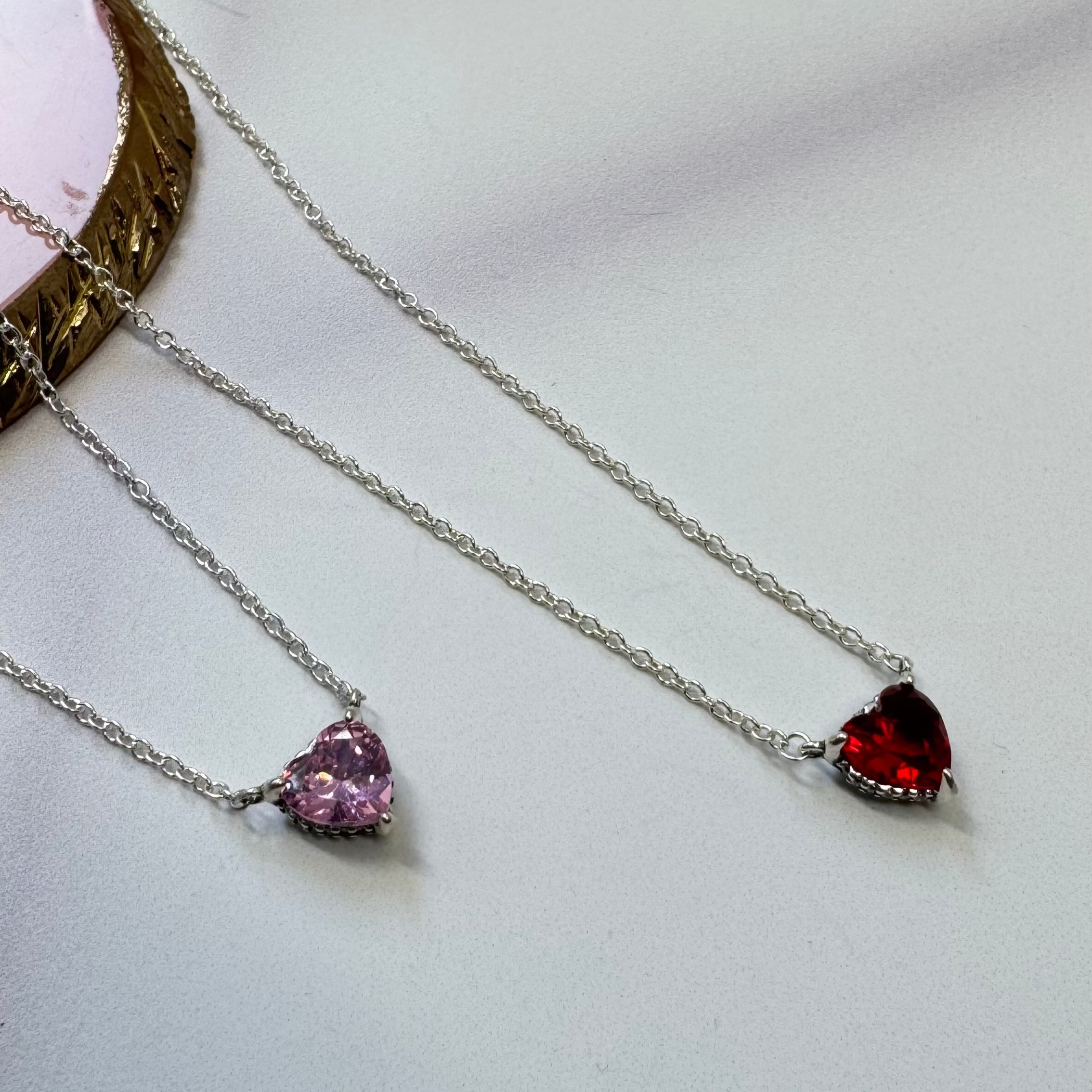 Collar Corazón Rojo