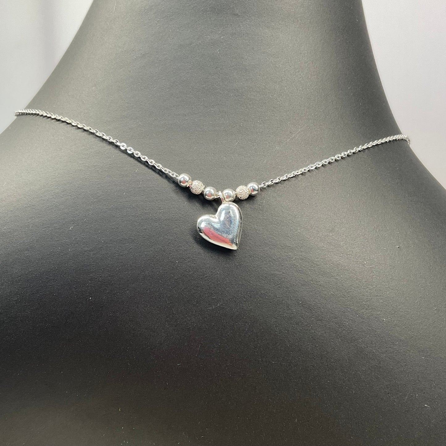 Collar Corazón Inflado