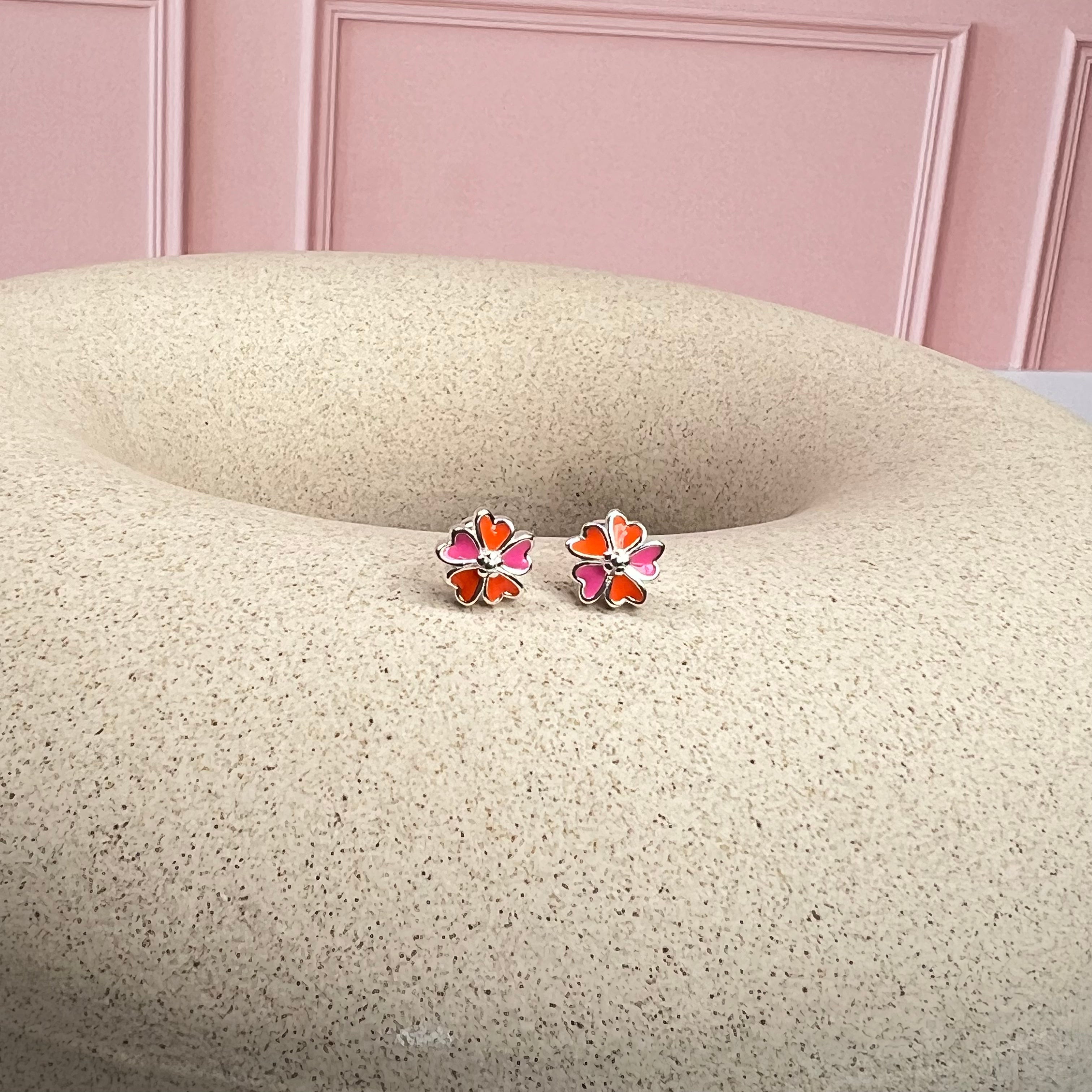 Aretes Flor