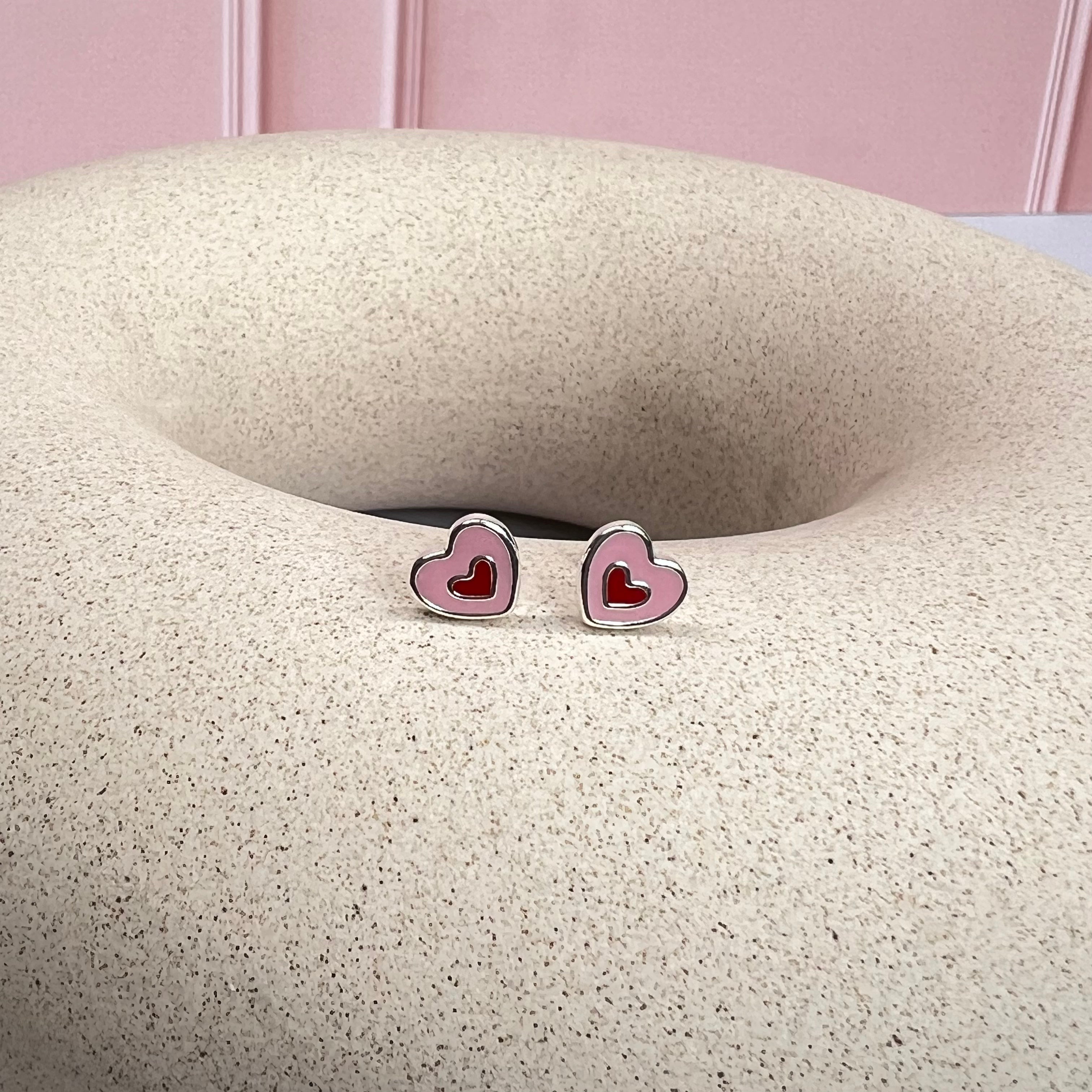 Aretes Corazón