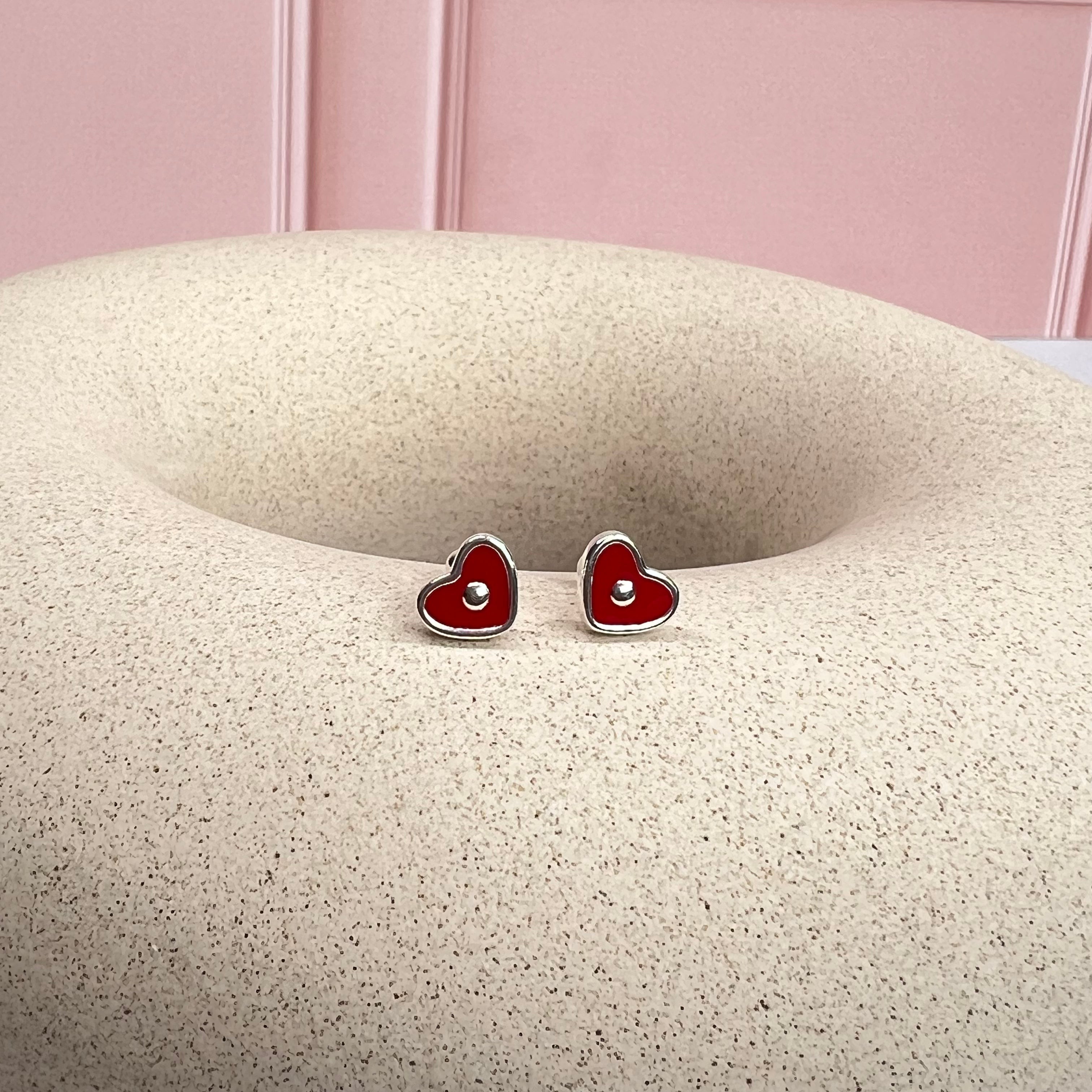 Aretes Corazón