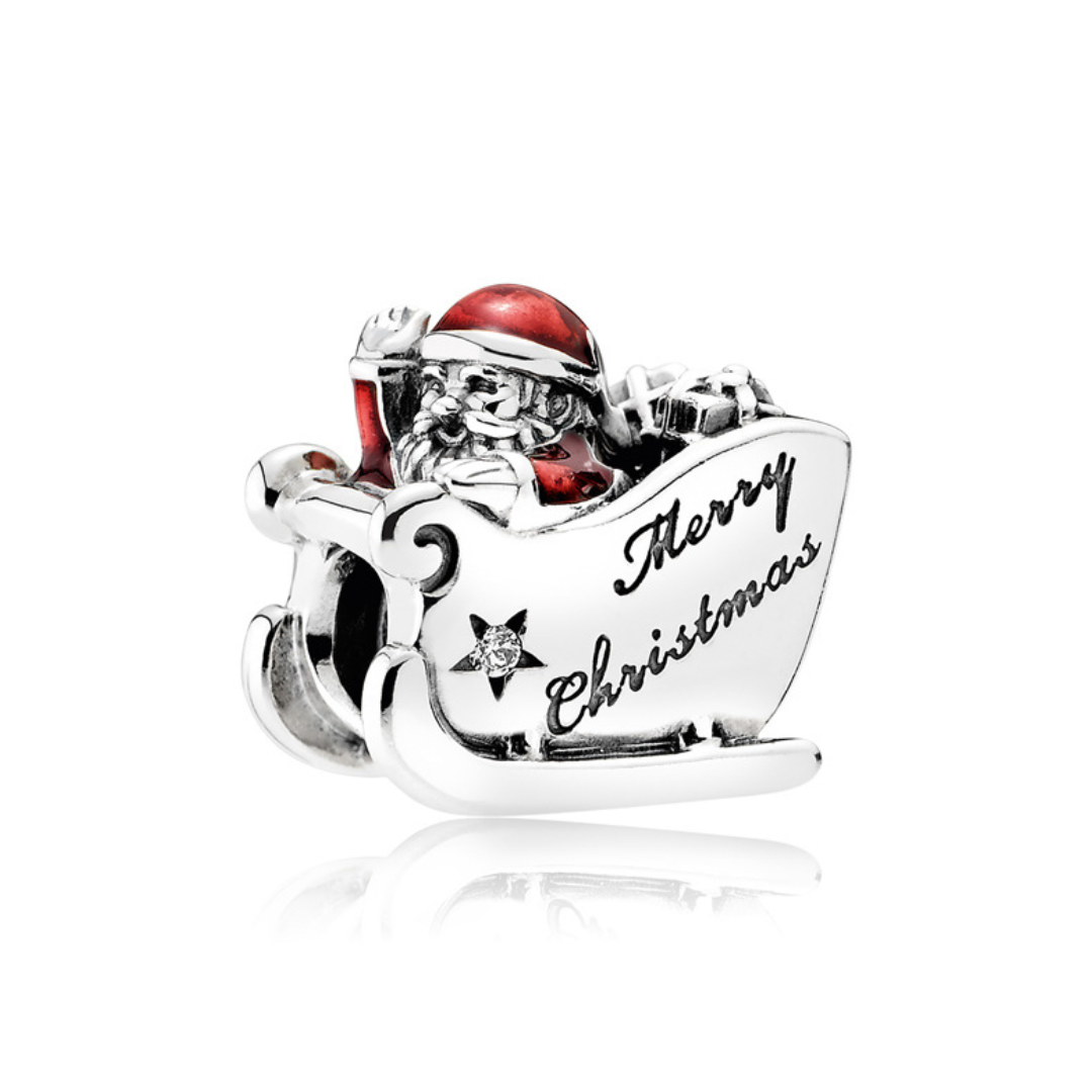 Charm Trineo Santa Klaus