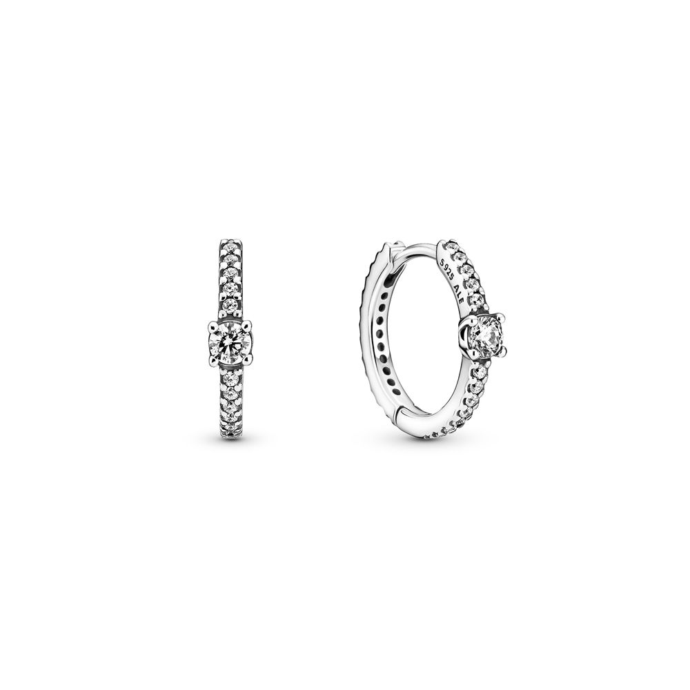 Aretes Arracada zirconia