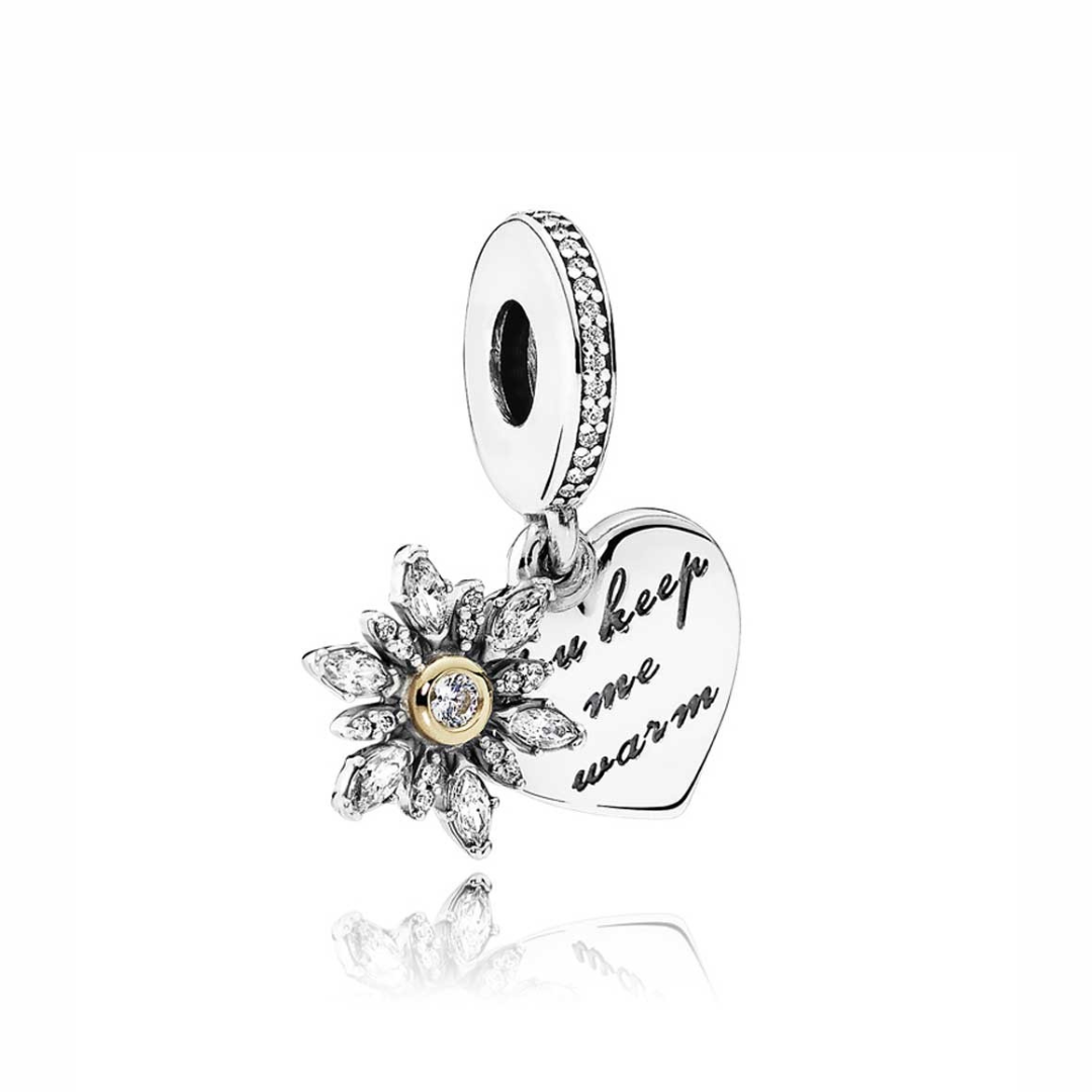 Charm Copo Nieve y Corazón