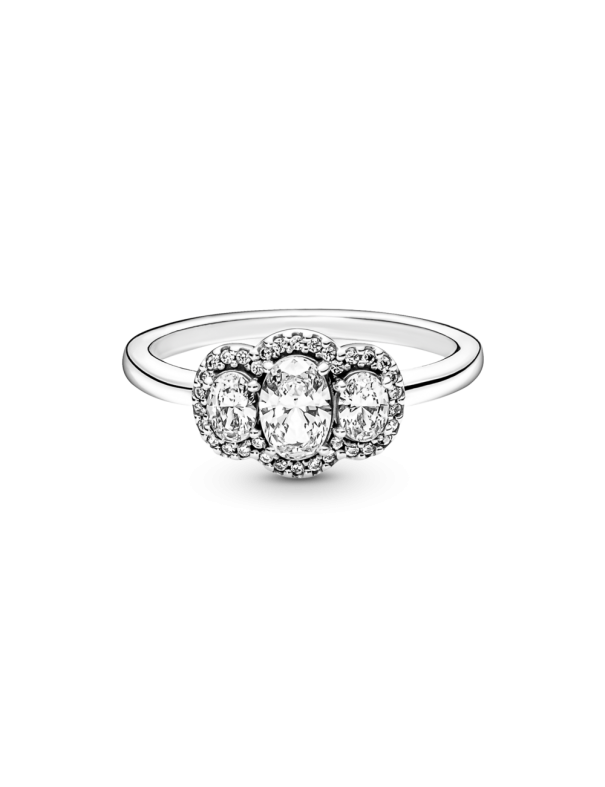 Anillo 3 Zirconias