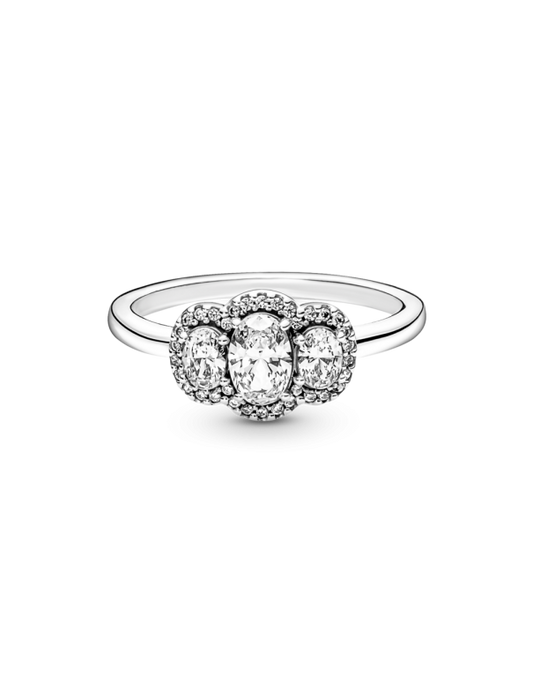 Anillo 3 Zirconias